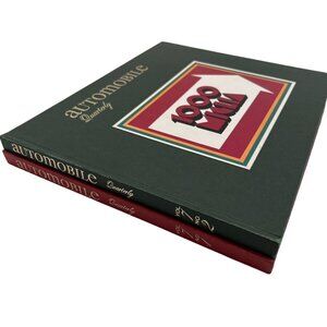 Vintage 1968 Automobile Quarterly Vol. 7 Books 1 - 2 Summer + Fall Issues